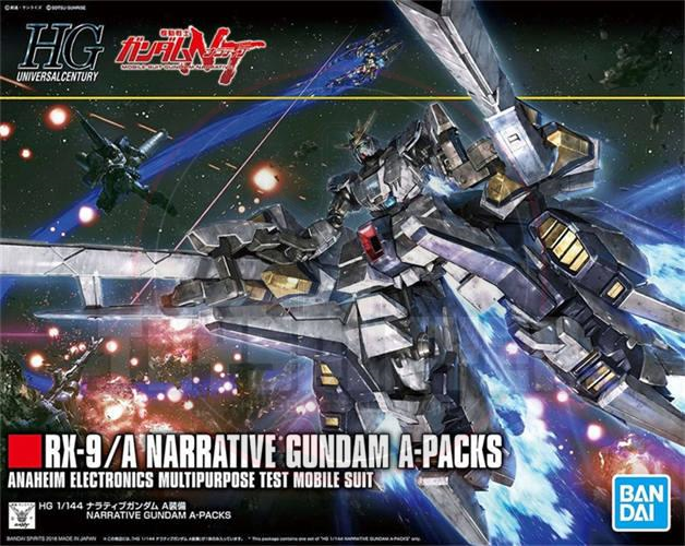 BANDAI HGUC 1/144 Gundam RX-9/A NT NARRATIVE Gundam A-Packs