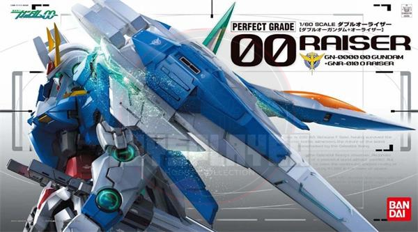 BANDAI PG 1/60 Gundam Perfect Grade 00 Raiser