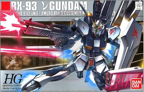 BANDAI 1/144 HGUC RX-93 Nu Gundam Metallic Coating Ver