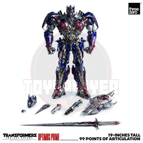 ThreeZero-Transformers : The Last Knight PREMIUM Optimus Prime (Deluxe Edition)
