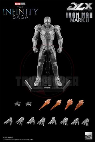 ThreeZero-Marvel Studios The Infinity Saga DLX Iron Man Mark 2