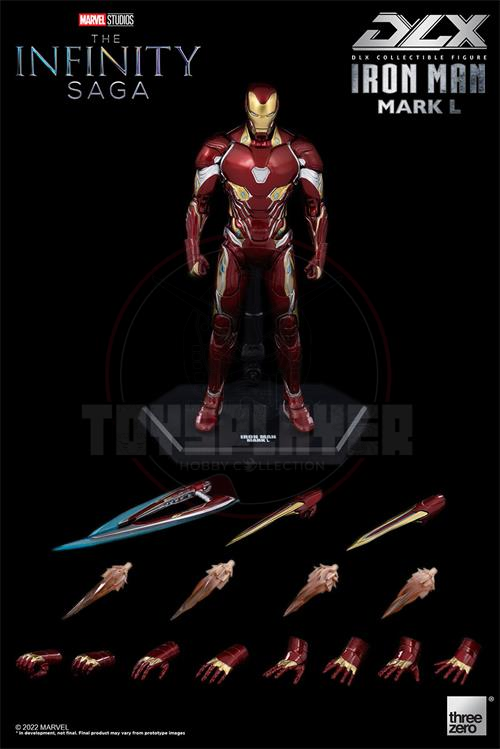 ThreeZero-Marvel Studios: The Infinity Saga DLX Iron Man Mark 50 Accessory Pack