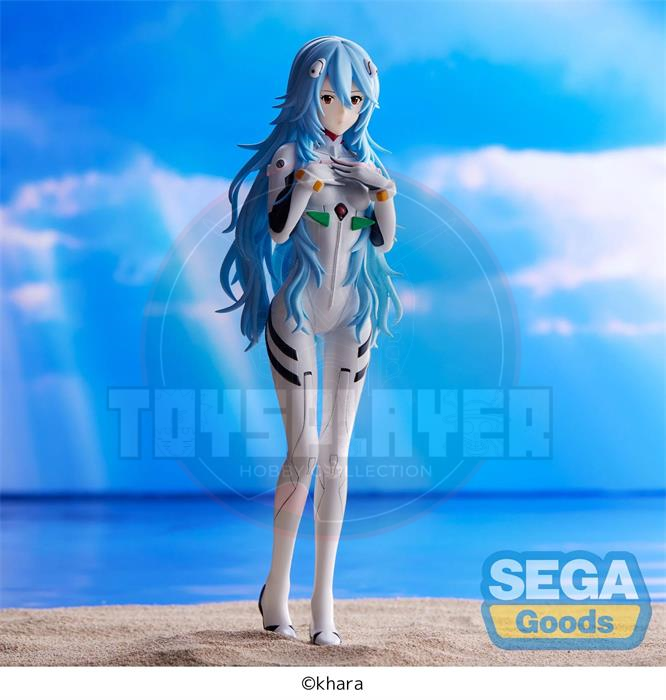 Sega - Evangelion Spm Figure Rei Ayanami Long Hair Ver