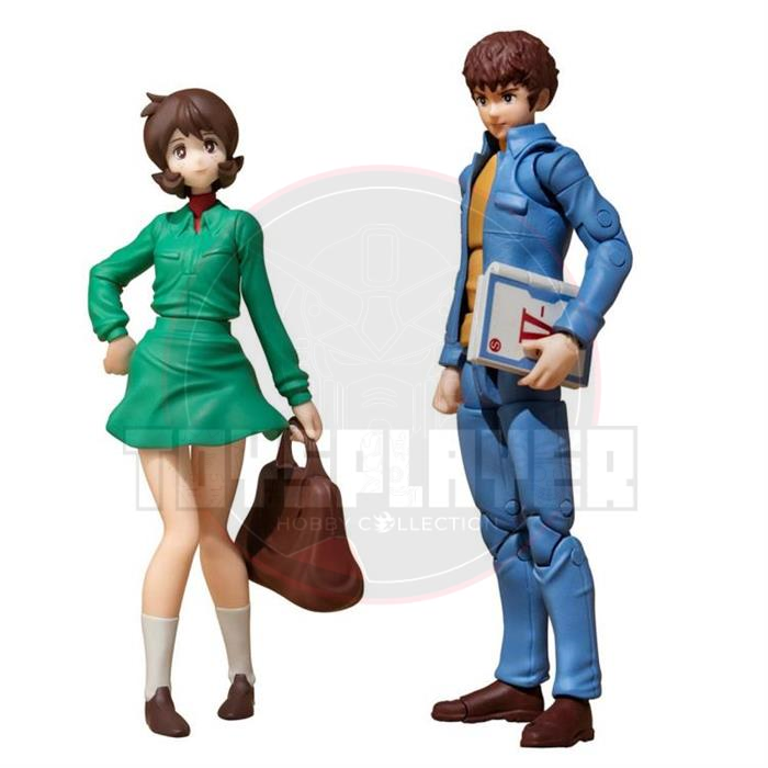 Mega House - G.M.G Mobile Suit Gundam Earth Federation Forces 07 Amuro Ray & Frau Bow