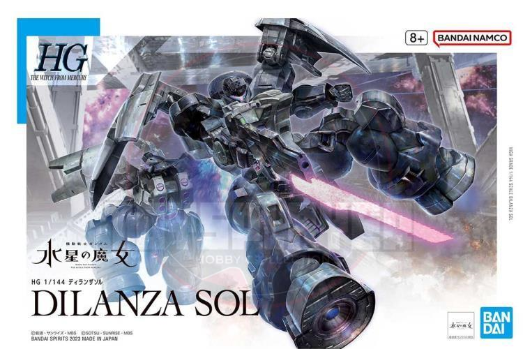 The Witch from Mercury HG 1/144 Dilanza Sol Plastic Model Kit