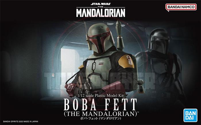 Star Wars The Mandalorian Boba Fett 1:12 Scale Model Kit