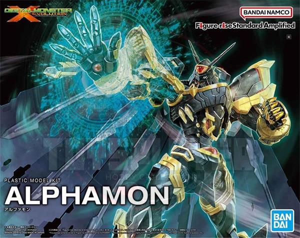 Figure-rise Standard Amplified Alphamon Plastic model Kit