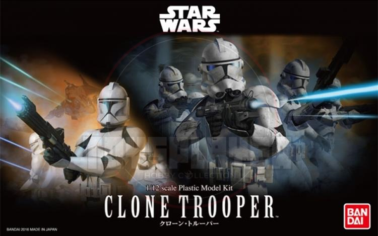 Star Wars Clone Trooper 1/12 Scale Action Model Kit