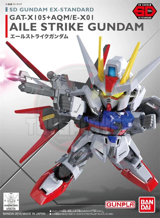 SD Gundam EX Standard Aile Strike Gundam Model Kit