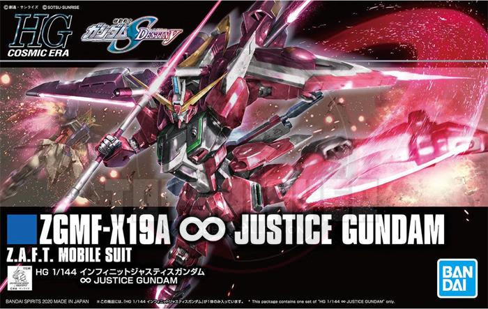 HGCE 1/144 Infinite Justice Gundam Plastic Model kit
