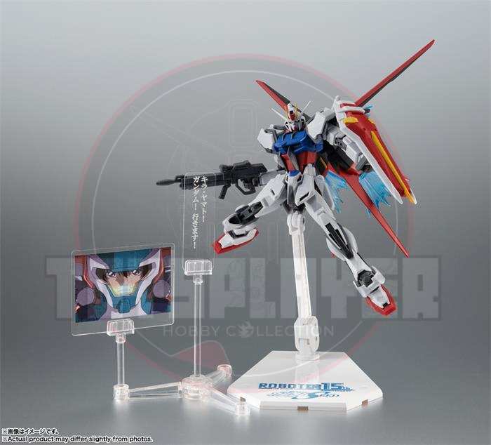 Robot Spirits Side MS GAT-X 105+AQM/E-X01 Aile Strike Gundam ver. A.N.I.M.E. Action Figure