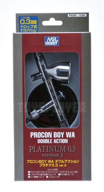 Mr Hobby PROCON BOY WA 0.3 mm Premium Double Action Trigger Type Airbrush