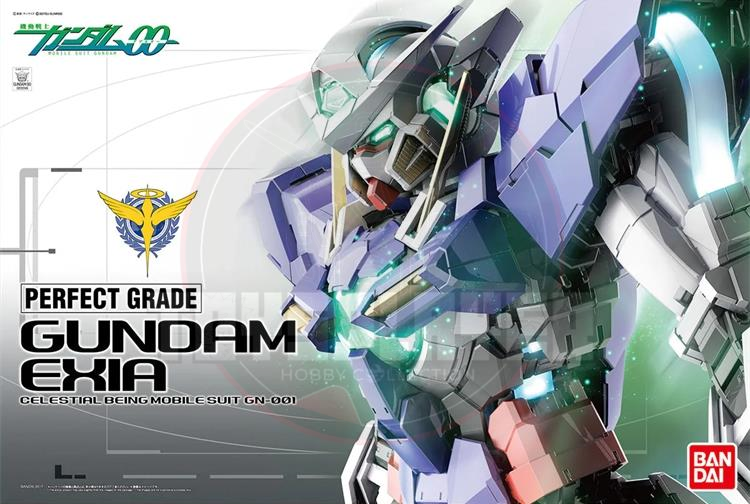 PG 1/60 GN-001 Gundam Exia Model Kit.