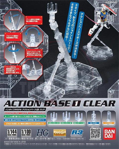 Gundam Action Base 1 Clear