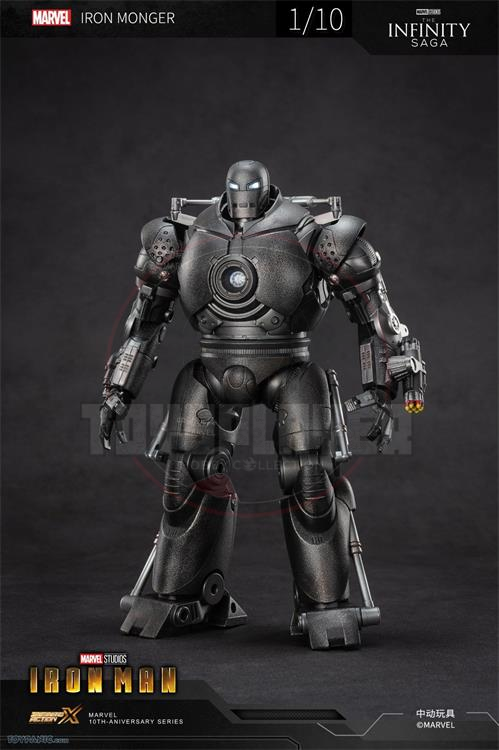 ZD TOYS Marvel Avengers Iron Man Iron Mongter With LED Action Figure