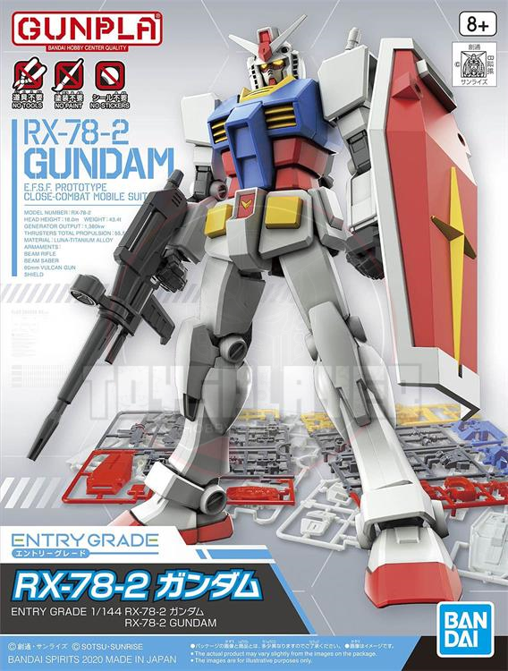EG 1/144 Entry Grade RX-78-2 Gundam Model Kit