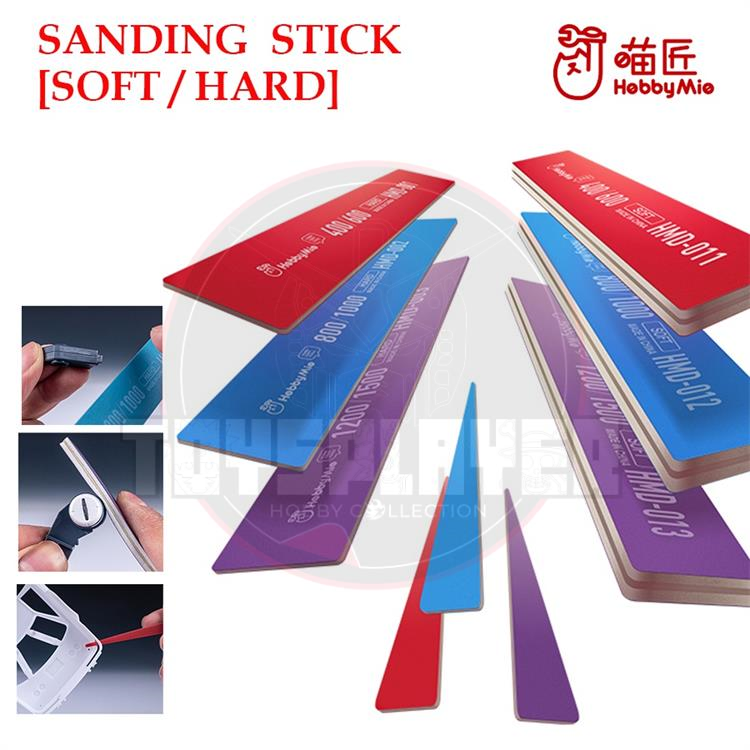 HobbyMio HMD Durable Sanding Stick Soft & Hard