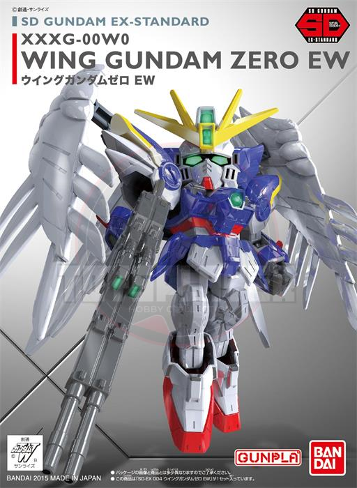 SD Gundam EX Standard Wing Gundam Zero Model Kits