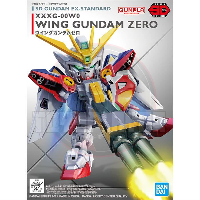 SD Gundam EX Standard XXXG-00w0 Wing Gundam Zero Model Kits