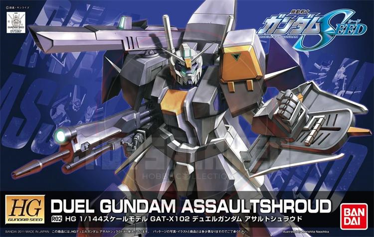 HG 1/144 R02 Duel Gundam Model Kits
