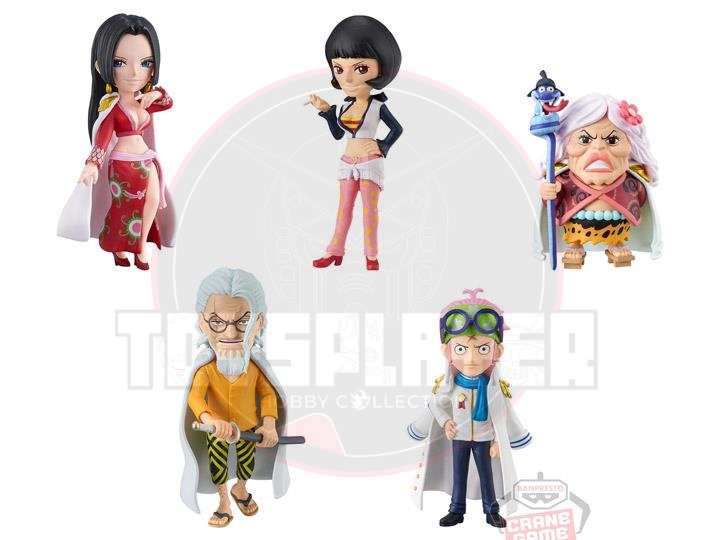 One Piece World Collectable Figure Nyougashima Set of 5 Figures