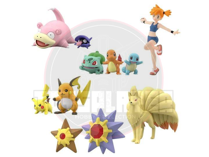 Pokemon Scale World Kanto Region 3 Set of 11 Figures