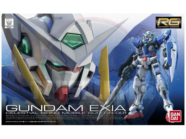 Mobile Suit Gundam 00 RG Gundam Exia GN-001 1/144 Scale Model Kit