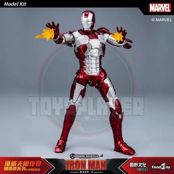 FondJoy Iron Man infinity Saga Iron Man Mark 5 Model Kits