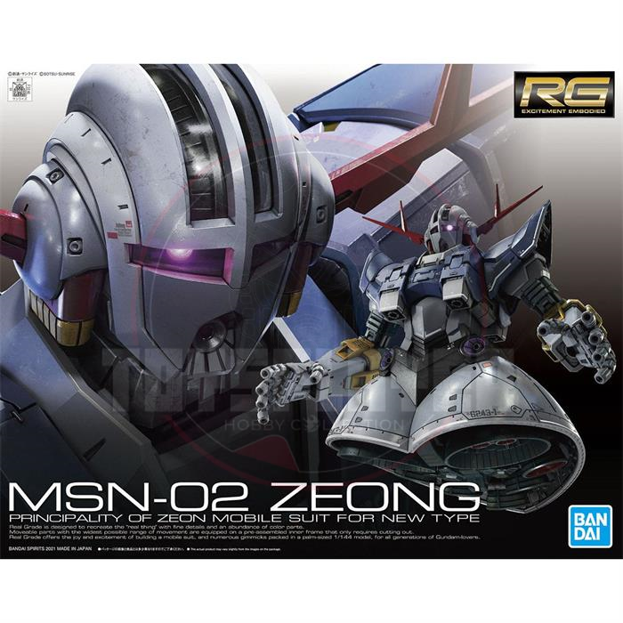 RG 1/144 MSN-02 Zeong Model Kits
