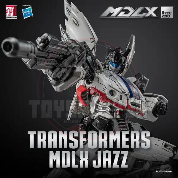 (Pre-Order) ThreeZero Transformers MDLX Articulated Figure Series Jazz