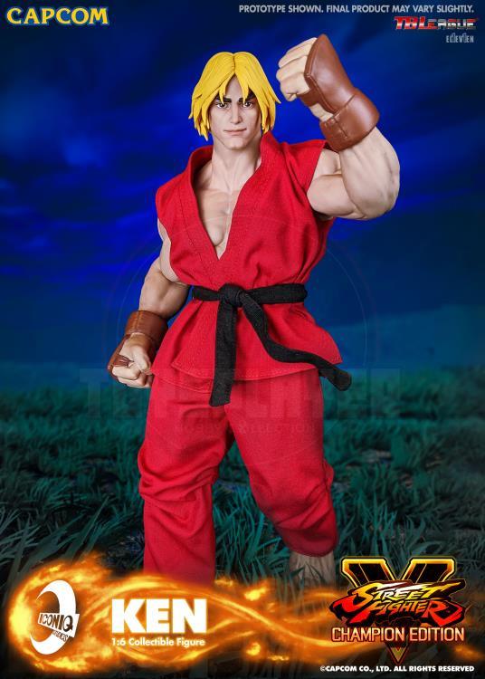 Iconiq Studios Capcom Street Fighter V Series Ken 1/6 Scale Collectible Action Figure