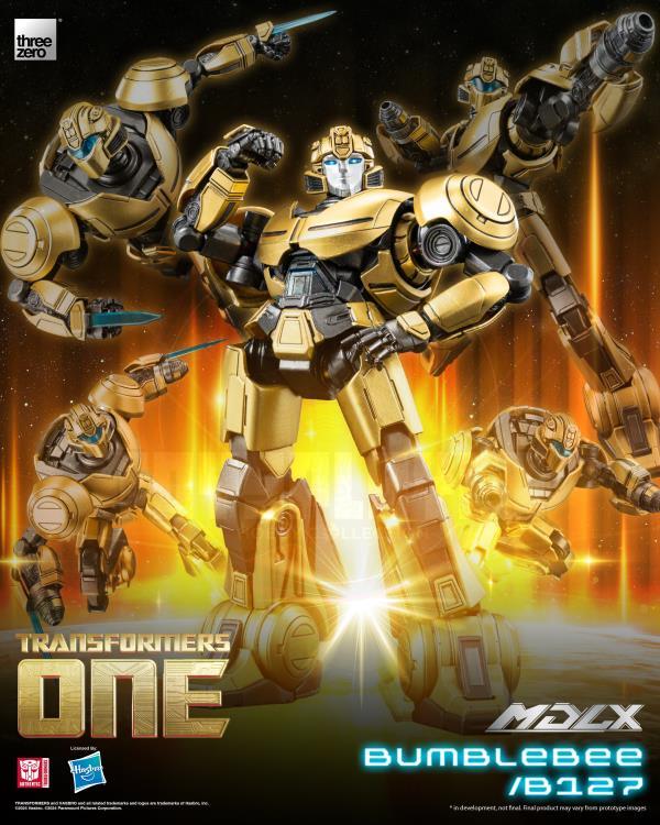 (Pre-Order) Threezero Transformers One - MDLX Bumblebee/B127 Action Figure