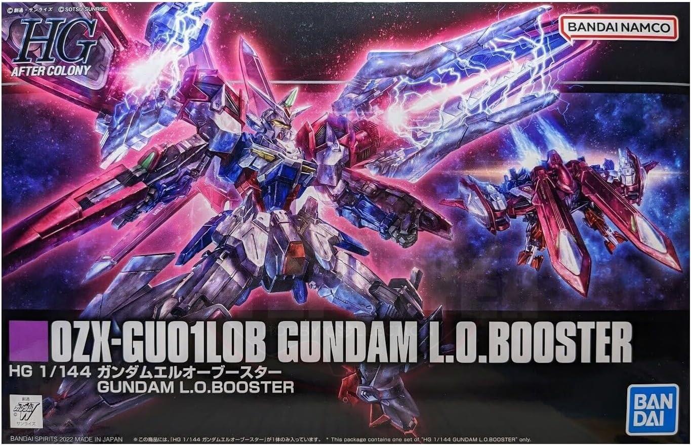 P-BANDAI: HGAC 1/144 GUNDAM L.O. BOOSTER Model Kit