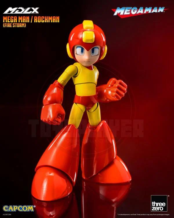 (Pre-Order) Threezero Mega Man MDLX Articulated Figure Series (Fire Storm) 