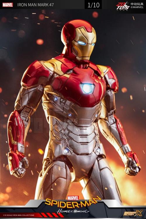 ZD Toys 1/10 Iron Man Mark 47 Action Figure