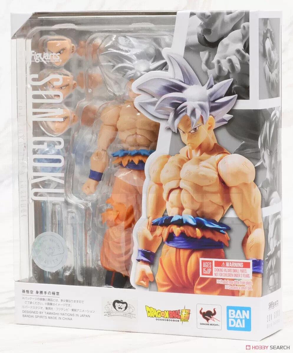 S.H.Figuarts Son Goku Selfish Secret Ultra Instinct Action Figure (Reissue)