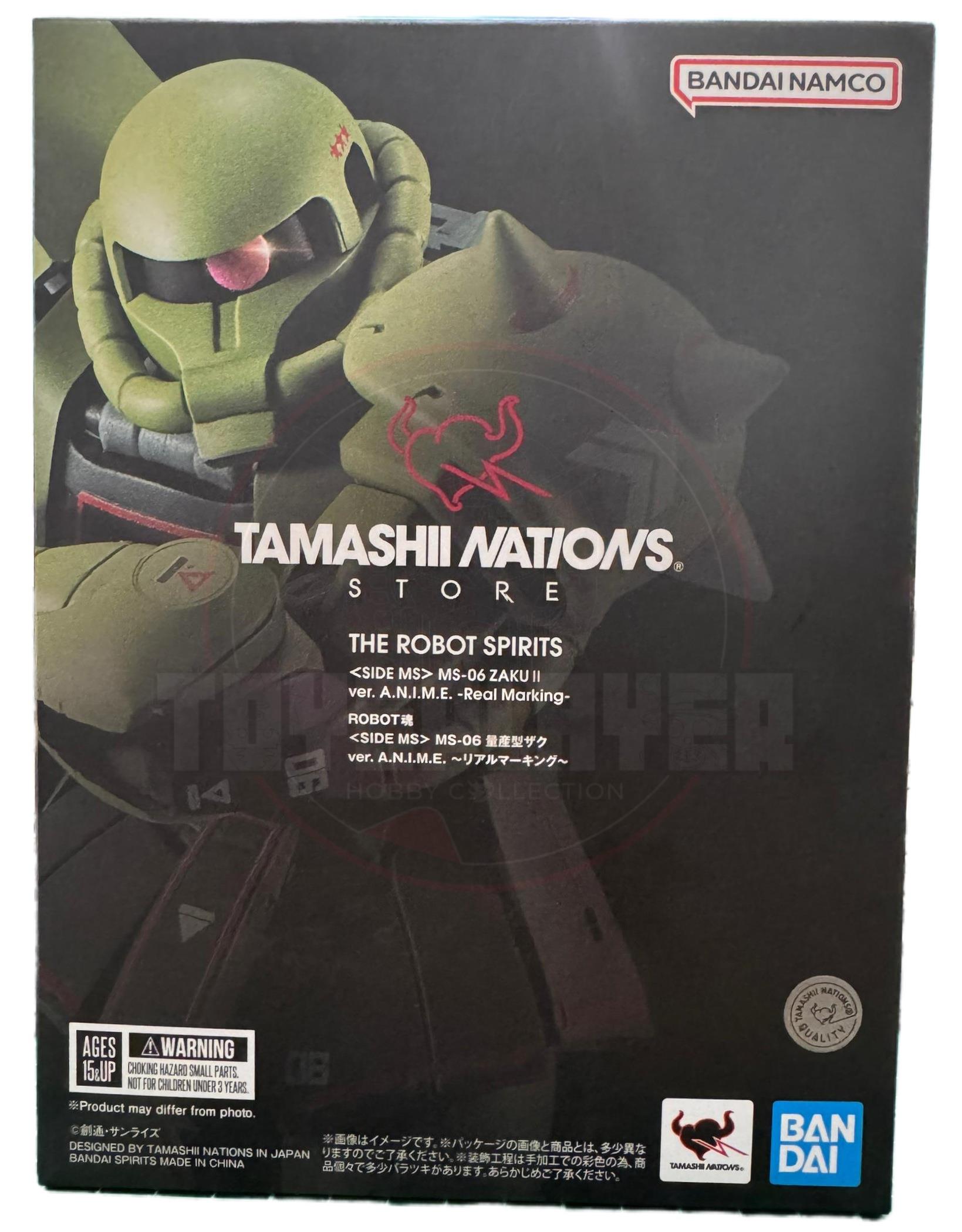 Robot Spirits Side MS-06 Mass-produced Zaku Ver. A.N.I.M.E Real Marking Action Figure