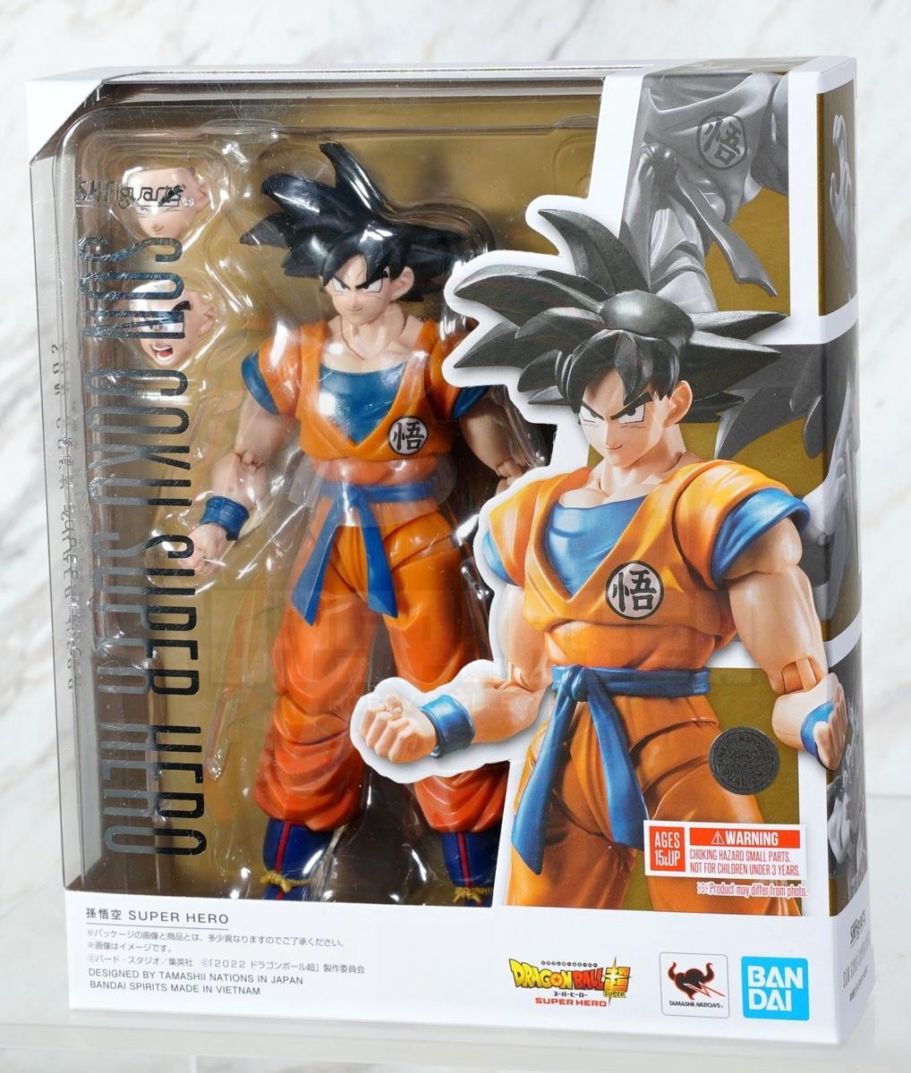 S.H.Figuarts SON GOKU SUPER HERO (Reissue). Action Figure