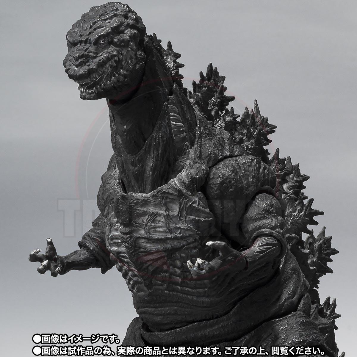 S.H.MonsterArts Shin Godzilla [2016] 4th the Form Orthochromatic Ver Action Figure