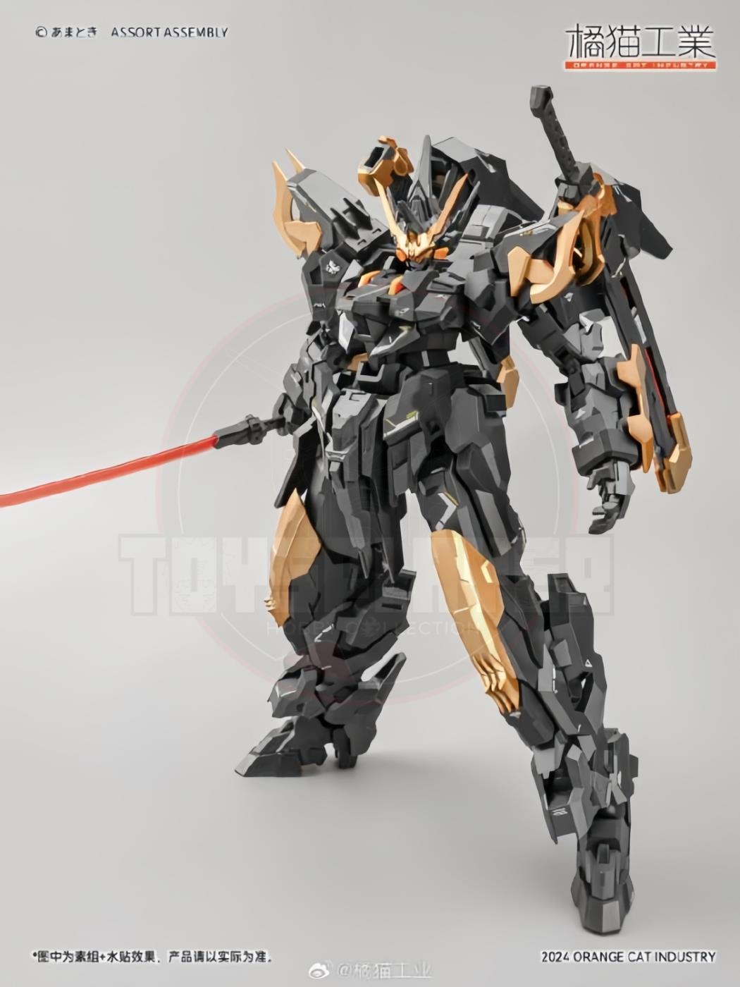 (Pre-Order) Orange Cat Industry 1/100 Scale Estailev Neamhain Warcrow (Exceed Type) Model Kit 橘猫工业 闪灵三号机 战鸦拼装模型